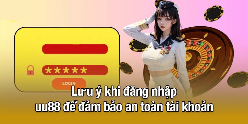 Lưu ý khi đăng nhập uu88 để đảm bảo an toàn tài khoản
